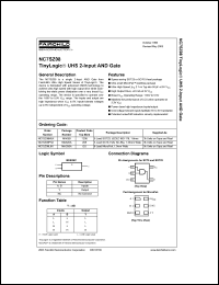 Click here to download NC7SZ08 Datasheet