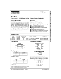 Click here to download NC7WZ07 Datasheet