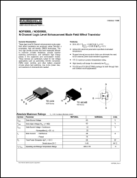 Click here to download NDB5060L Datasheet