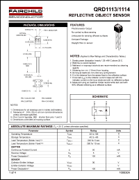 Click here to download QRD1114 Datasheet