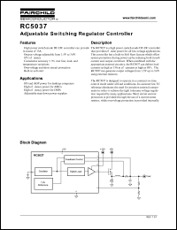 Click here to download RC5037 Datasheet
