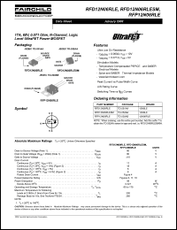 Click here to download RFD12N06 Datasheet