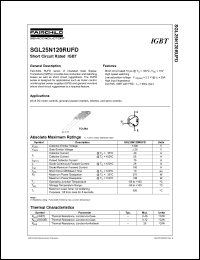 Click here to download SGL25N120RUFD Datasheet