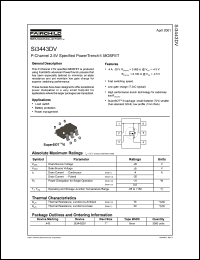 Click here to download SI3443 Datasheet