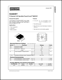 Click here to download SI4463DY Datasheet