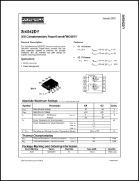 Click here to download SI4542DY_NL Datasheet