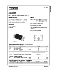 Click here to download SI6433 Datasheet