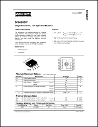 Click here to download SI9426 Datasheet