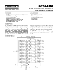 Click here to download SPT5400 Datasheet