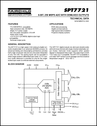 Click here to download SPT7721 Datasheet