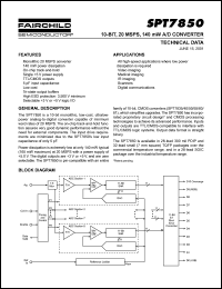 Click here to download SPT7850 Datasheet