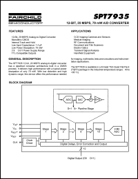 Click here to download SPT7935 Datasheet