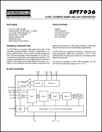 Click here to download SPT7936 Datasheet