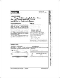Click here to download 74ALVC162240 Datasheet