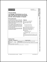 Click here to download 74ALVC162244 Datasheet