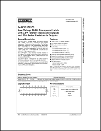 Click here to download 74ALVC162373 Datasheet