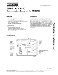 Click here to download TMB2193MS100 Datasheet