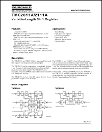 Click here to download TMC2011AX1 Datasheet