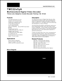 Click here to download TMC22051A Datasheet