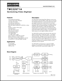 Click here to download TMC22071A Datasheet