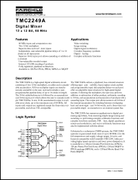 Click here to download TMC2249 Datasheet