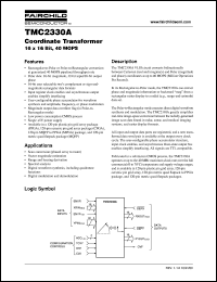 Click here to download TMC2330A Datasheet