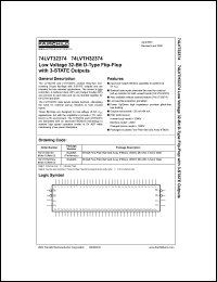 Click here to download 74LVT32374 Datasheet