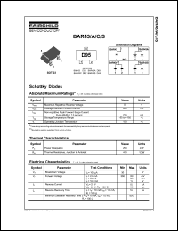 Click here to download BAR43 Datasheet