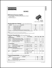 Click here to download BCW32 Datasheet