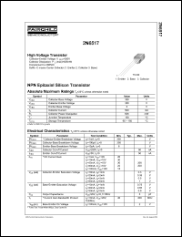 Click here to download 2N6517TA Datasheet