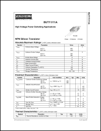 Click here to download BUT11 Datasheet