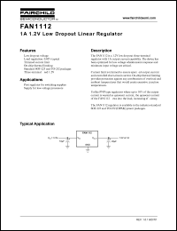 Click here to download FAN1112DX Datasheet