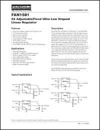 Click here to download FAN1581 Datasheet