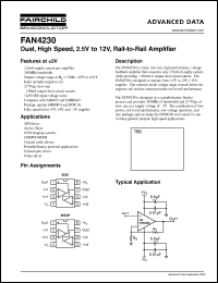 Click here to download FAN4230 Datasheet