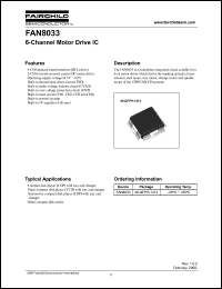 Click here to download FAN8033 Datasheet