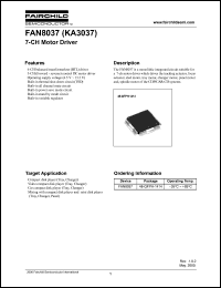 Click here to download FAN8037 Datasheet