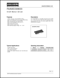 Click here to download FAN8039BD3 Datasheet