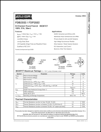 Click here to download FDP2552 Datasheet