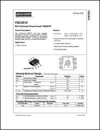 Click here to download FDC3512_NL Datasheet