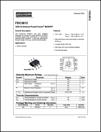 Click here to download FDC3612_NF073 Datasheet