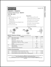 Click here to download FDD2572 Datasheet