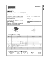 Click here to download FDD2670 Datasheet