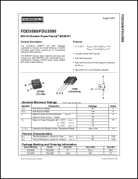 Click here to download FDD3580 Datasheet