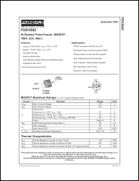Click here to download FDD3682 Datasheet