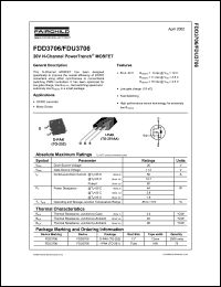 Click here to download FDD3706 Datasheet