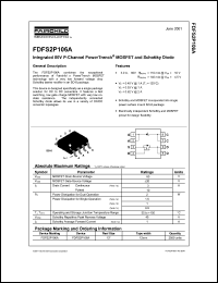 Click here to download FDFS2P106A Datasheet