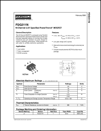 Click here to download FDG311 Datasheet