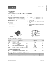 Click here to download FDG328P Datasheet