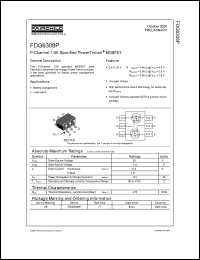 Click here to download FDG6308P Datasheet