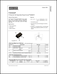 Click here to download FDN302P Datasheet